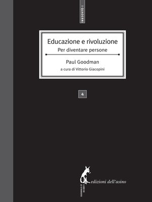 cover image of Educazione e rivoluzione. Per diventare persone